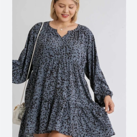 Dark blue 2x tunic/dress - Picture 2 of 2